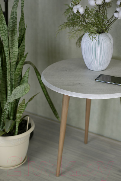 Изображение товара Журнальный столик Мебелик BeautyStyle 9 (дуб дымчатый/шимо)