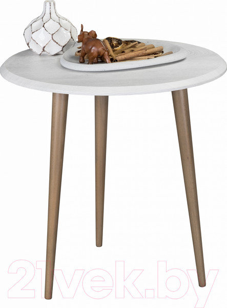 Изображение товара Журнальный столик Мебелик BeautyStyle 9 (дуб дымчатый/шимо)