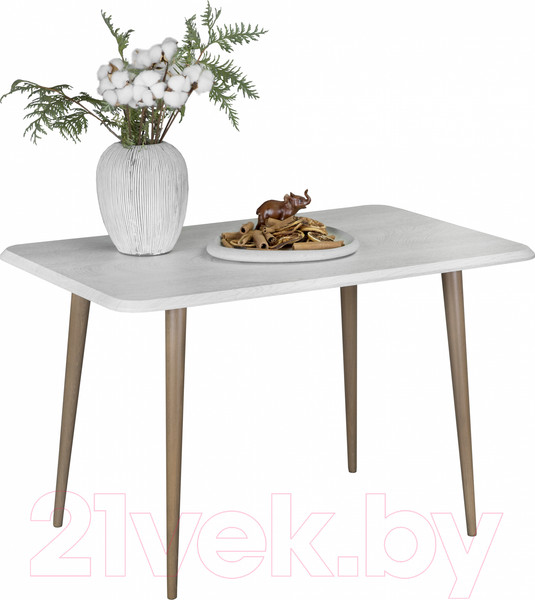 Изображение товара Журнальный столик Мебелик BeautyStyle 4 (дуб дымчатый/шимо)