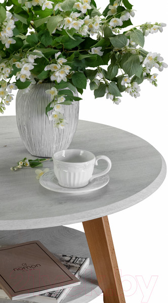 Изображение товара Журнальный столик Мебелик BeautyStyle 17 (дуб дымчатый/бук)