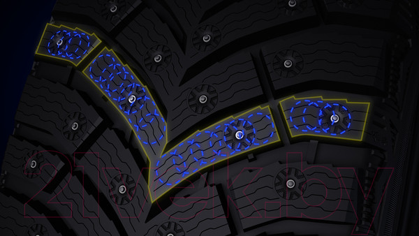 Изображение товара Зимняя шина Michelin X-Ice North 4 245/45R19 102H (шипы)
