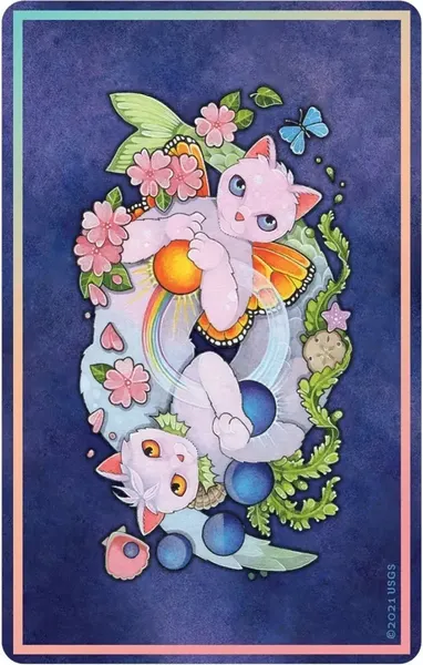 Изображение товара Гадальные карты U.S. Games Systems Affirmations of the Fairy Cats Deck and Book Set / AFC41