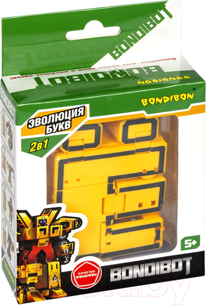Изображение товара Робот-трансформер Bondibon Bondibot Буква Ё / ВВ5492