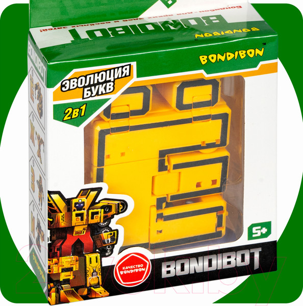 Изображение товара Робот-трансформер Bondibon Bondibot Буква Ё / ВВ5492