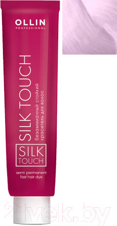 Изображение товара Крем-краска для волос Ollin Professional Silk Touch Безаммиачная 0/02  (60мл, корректор перламутровый )