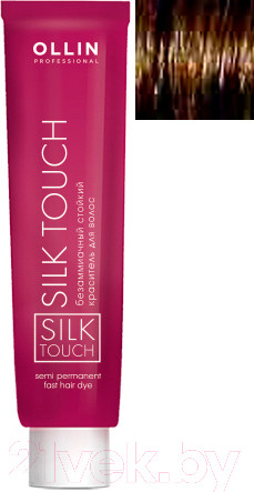 Изображение товара Крем-краска для волос Ollin Professional Silk Touch Безаммиачная 9/72 (60мл, блондин коричнево-фиолетовый)