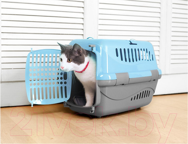 Изображение товара Переноска для животных ZooExpress Турне 17211 (S, голубой)