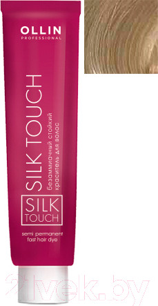 Изображение товара Крем-краска для волос Ollin Professional Silk Touch Безаммиачная 10/0 (60мл, светлый блондин)
