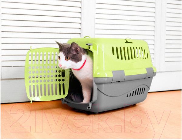 Изображение товара Переноска для животных ZooExpress Турне 17213 (S, зеленый)