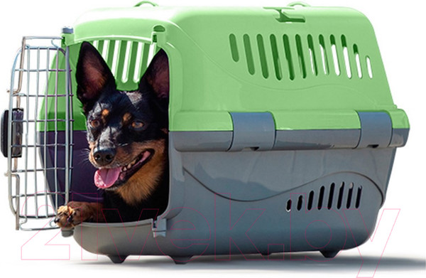 Изображение товара Переноска для животных ZooExpress Турне авиа 17413 (S, зеленый)