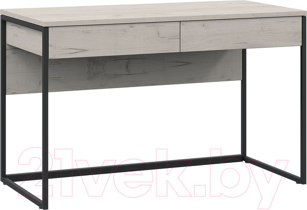 Изображение товара Письменный стол ТриЯ Лофт тип 2 (черный/дуб крафт белый)