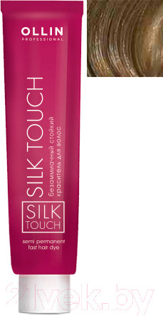 Изображение товара Крем-краска для волос Ollin Professional Silk Touch Безаммиачная 8/0 (60мл, светло-русый )