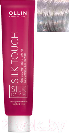 Изображение товара Крем-краска для волос Ollin Professional Silk Touch Безаммиачная 10/8 (60мл, светлый блондин жемчужный)