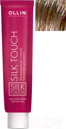 Изображение товара Крем-краска для волос Ollin Professional Silk Touch Безаммиачная 10/72 (60мл, светлый блондин коричнево-фиолетовый)