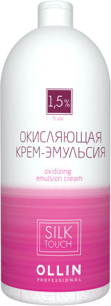 Изображение товара Эмульсия для окисления краски Ollin Professional Silk Touch 1.5% 5vol (1л)
