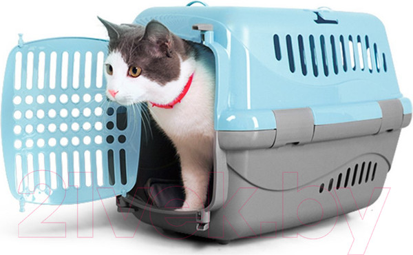 Изображение товара Переноска для животных ZooExpress Турне 16211 (голубой)
