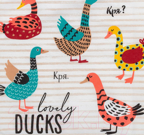 Изображение товара Полотенце Доляна Lovely Ducks 35х60 / 4136463