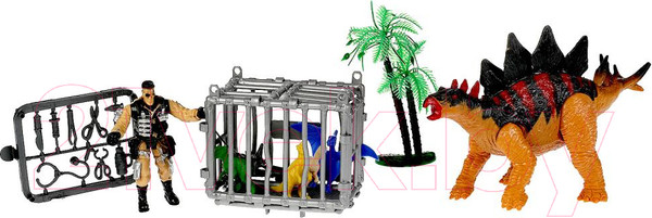 Изображение товара Игровой набор Играем вместе Солдатики военные с динозавром / ZY1194532-R