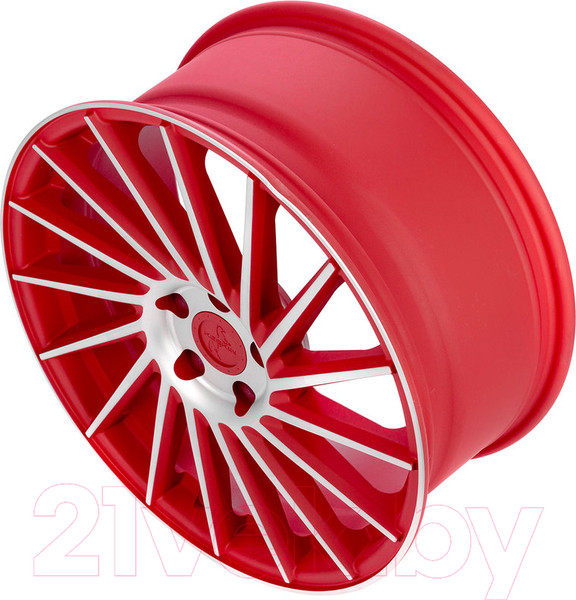 Изображение товара Литой диск Keskin KT17 19x8.5" 5x112мм DIA 72.6мм ET 45мм Matt Red Front Polish
