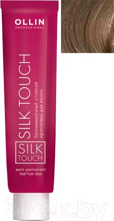 Изображение товара Крем-краска для волос Ollin Professional Silk Touch Безаммиачная 9/31 (60мл, блондин золотисто-пепельный )