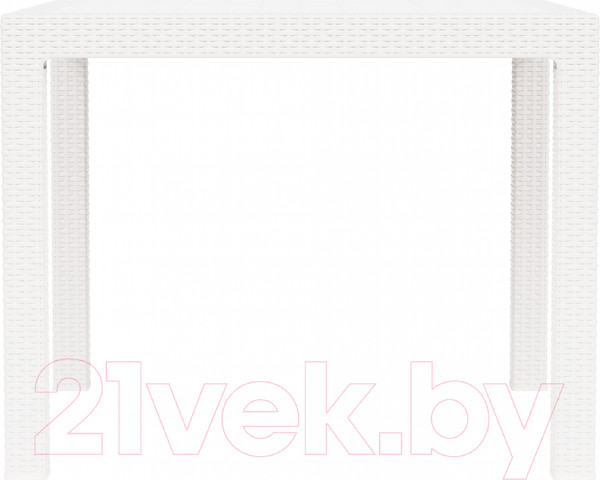 Изображение товара Стол пластиковый Альтернатива Ротанг-плюс / М8693 (белый)