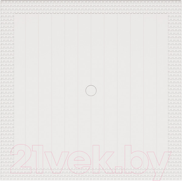 Изображение товара Стол пластиковый Альтернатива Ротанг-плюс / М8693 (белый)