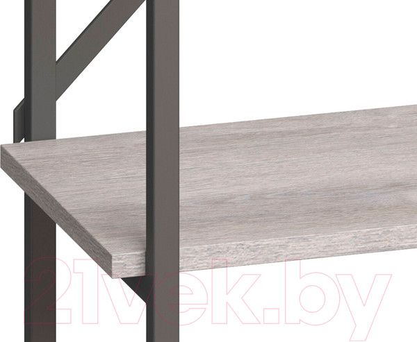 Изображение товара Стеллаж Loftyhome Мальборк Рант 160 / 1251828 (смоук)