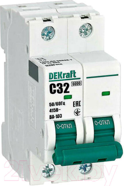 Изображение товара Выключатель автоматический DEKraft 12292DEK