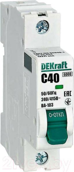 Изображение товара Выключатель автоматический DEKraft 12277DEK