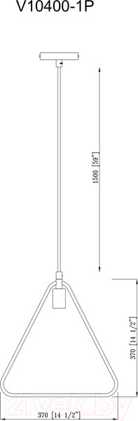 Изображение товара Потолочный светильник Moderli Miolla / V10400-1P