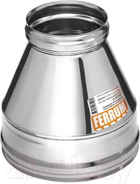 Изображение товара Переходник для труб Ferrum Ф100x200 430/0.5мм / f2601