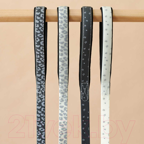 Изображение товара Поводок HUNTER Leash Convenience Reflect 15/120 / 69133 (серый звезды)