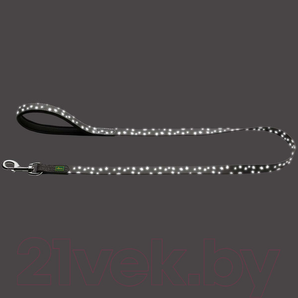 Изображение товара Поводок HUNTER Leash Convenience Reflect 15/120 / 69133 (серый звезды)