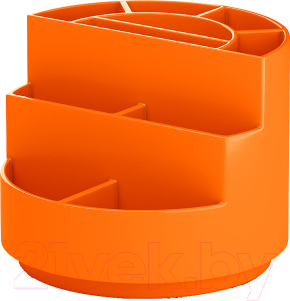 Изображение товара Органайзер настольный Erich Krause Mini Burger Neon Solid / 55771 (оранжевый)