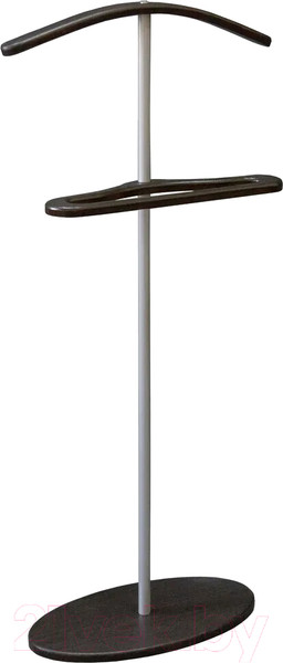 Изображение товара Стойка для одежды Мебелик Костюмная Дэви 3 (металлик/венге)