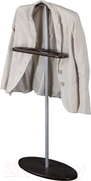 Изображение товара Стойка для одежды Мебелик Костюмная Дэви 3 (металлик/венге)