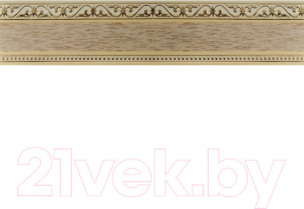 Изображение товара Карниз для штор LEGRAND Монарх с поворотами 2.4 / 58068141 (дуб светлый)