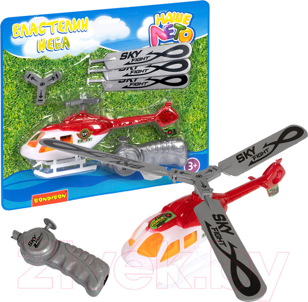 Изображение товара Вертолет игрушечный Bondibon Властелин неба. Наше лето / ВВ5451