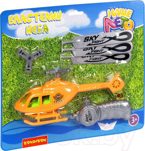 Изображение товара Вертолет игрушечный Bondibon Властелин неба. Наше лето / ВВ5452