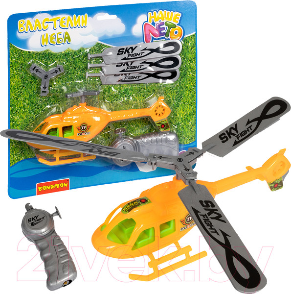 Изображение товара Вертолет игрушечный Bondibon Властелин неба. Наше лето / ВВ5452