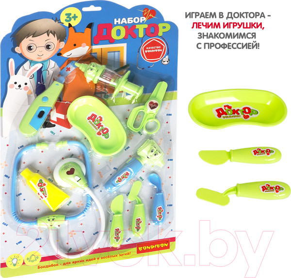 Изображение товара Набор доктора детский Bondibon ВВ5431