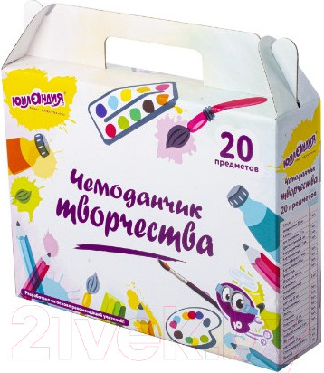 Изображение товара Набор школьника Юнландия Чемоданчик творчества / 880124