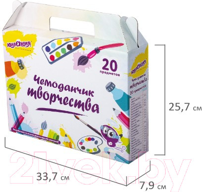 Изображение товара Набор школьника Юнландия Чемоданчик творчества / 880124