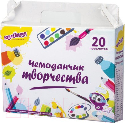 Изображение товара Набор школьника Юнландия Чемоданчик творчества / 880124