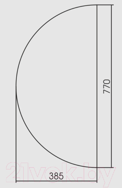 Изображение товара Зеркало Silver Mirrors Пьяно 77x38.5 / LED-00002469