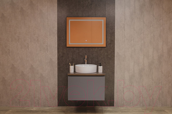 Изображение товара Зеркало Silver Mirrors Саурон 80x60 / LED-00002509