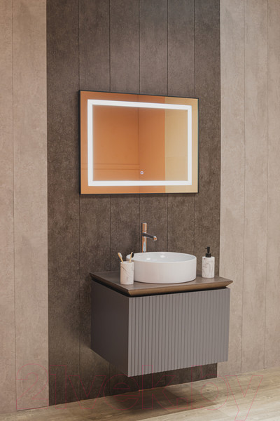 Изображение товара Зеркало Silver Mirrors Саурон 80x60 / LED-00002509