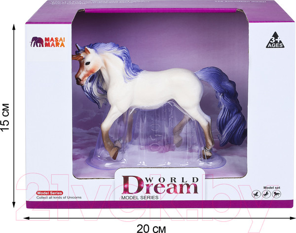 Изображение товара Фигурка коллекционная Masai Mara Мир драконов. Единорог / MM217-352