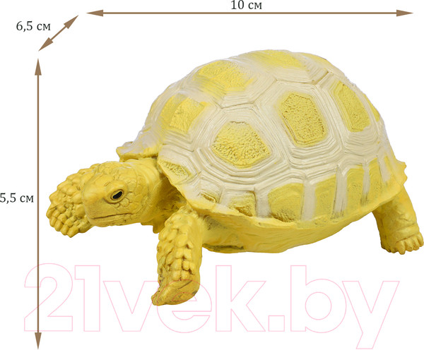 Изображение товара Фигурка коллекционная Masai Mara Мир диких животных. Египетская черепаха / MM218-374