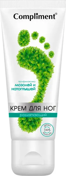 Изображение товара Крем для ног Compliment Размягчающий профилактика мозолей и натоптышей (100мл)